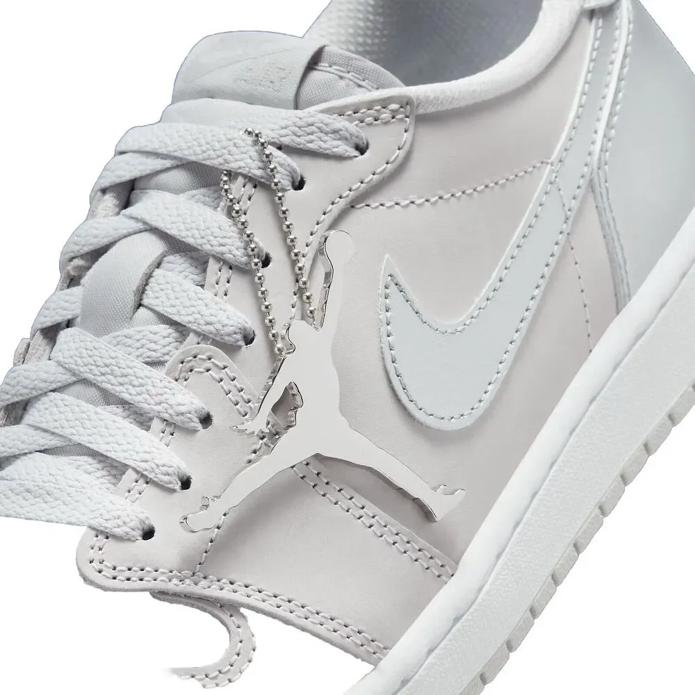 NEW Nike Air Jordan 1 Retro Low OG Metallic Silver CZ0790-002 Men’s Size Multi